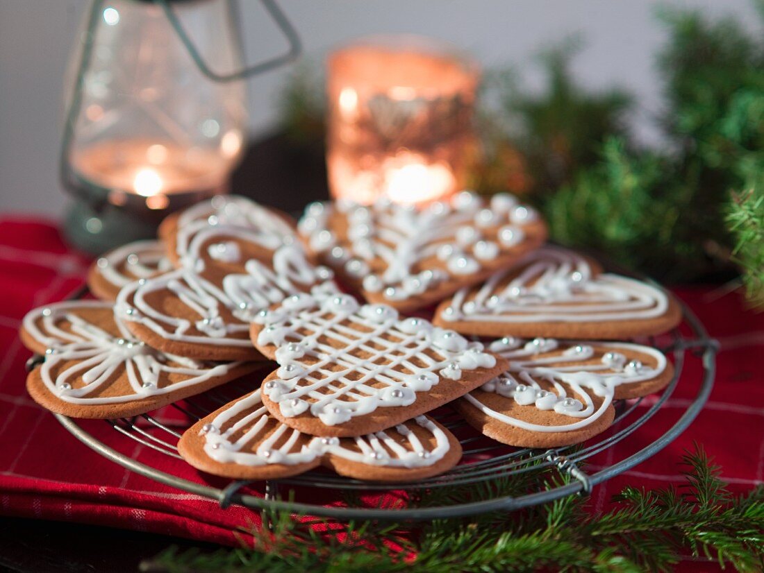 Iced gingerbread