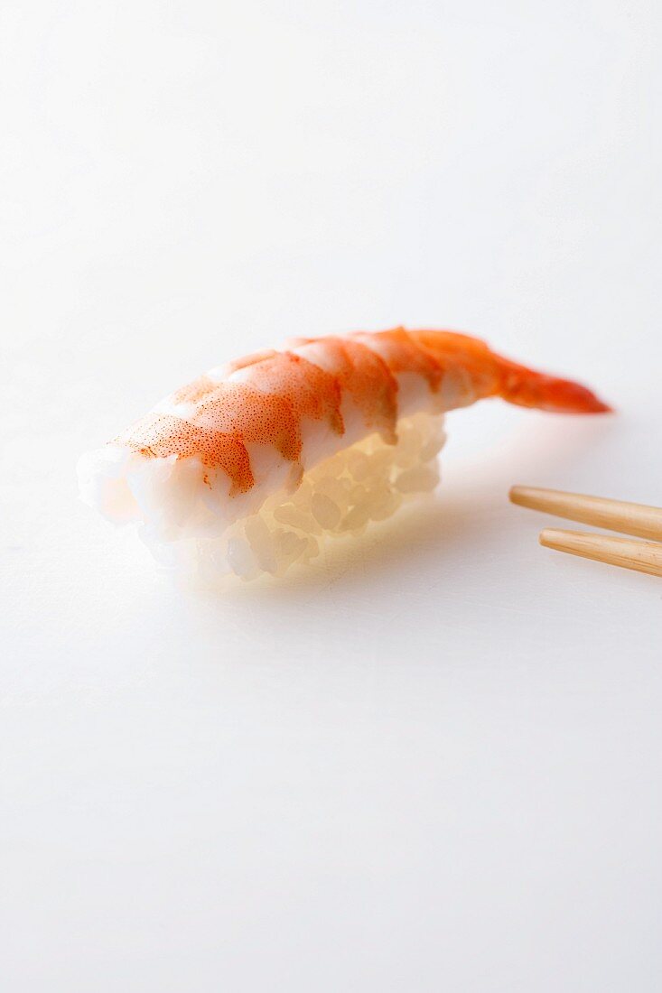 Nigiri-Sushi mit Garnele