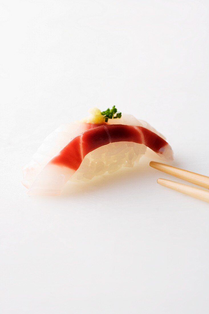 Nigiri-Sushi mit Fisch