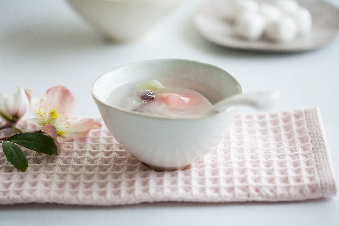 Sweet Japanese winter soup