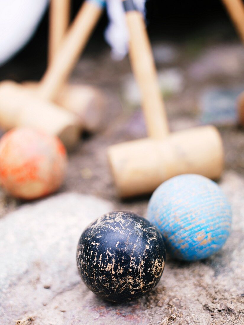 Croquet set