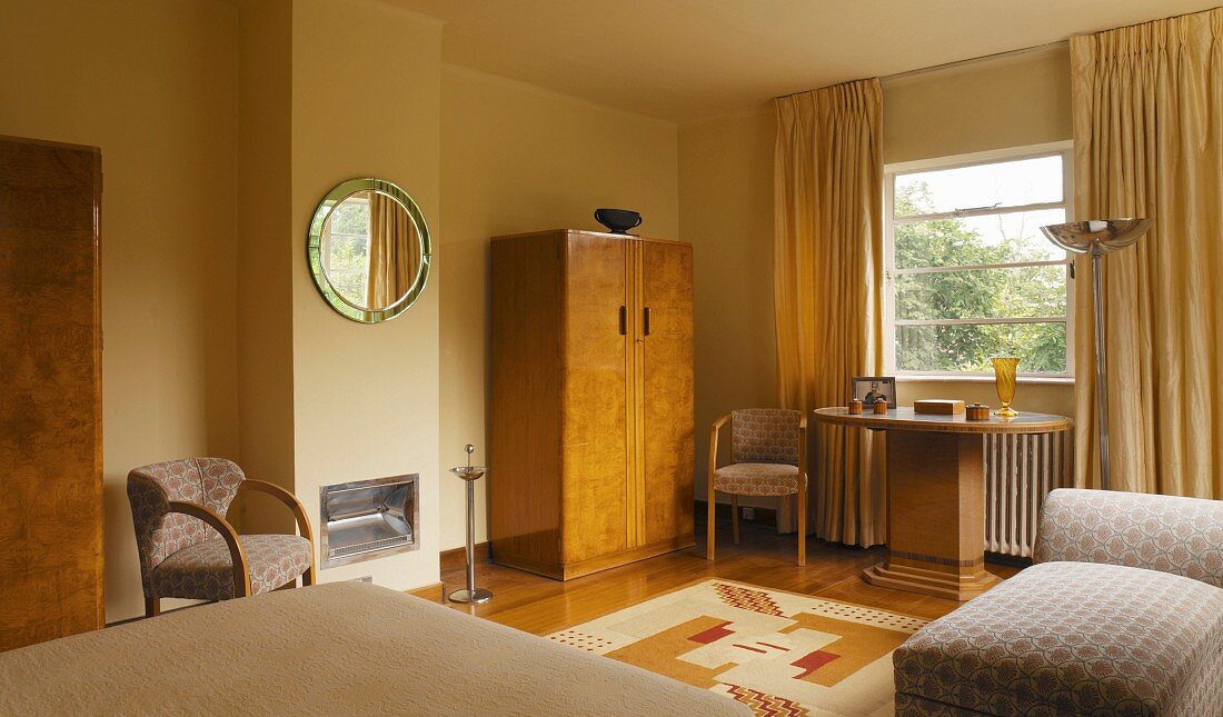 Bedroom with wardrobe