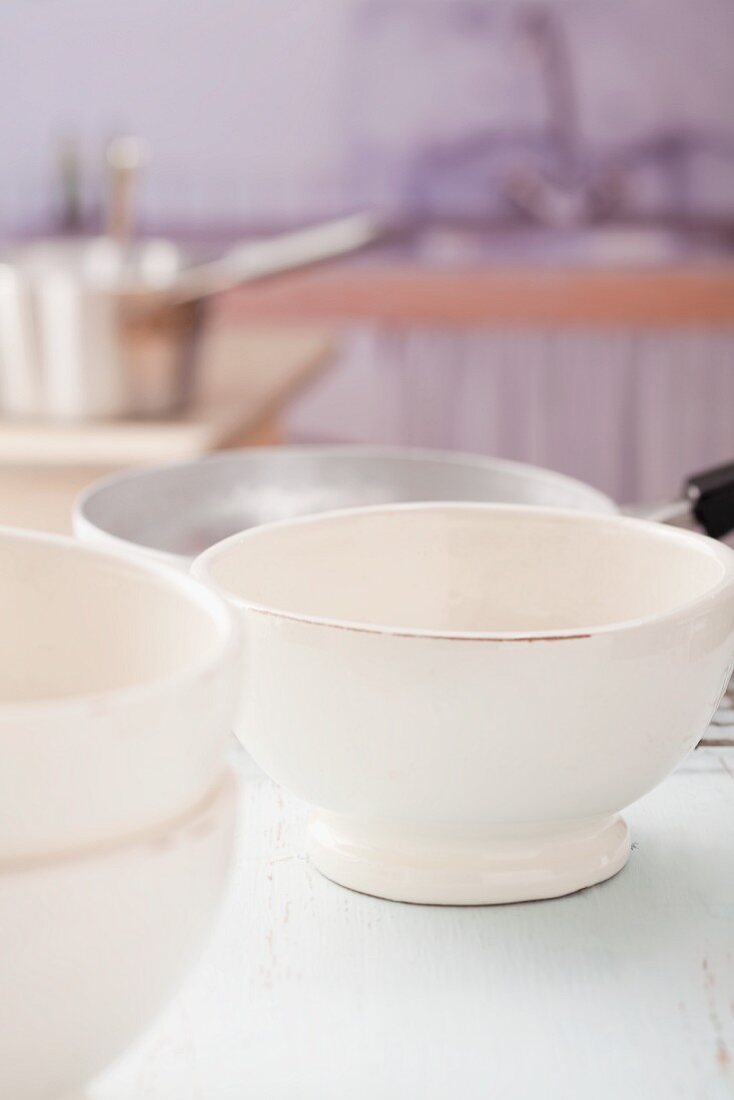 Various ceramic bowls