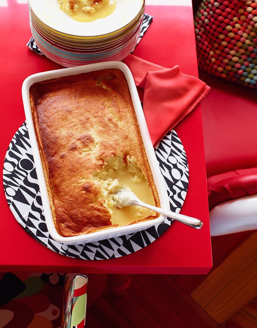 Lemon casserole