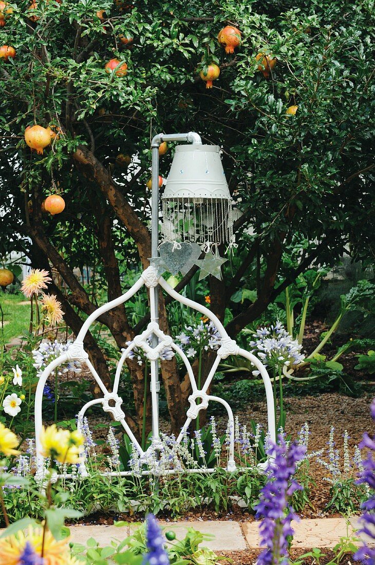 DIY garden lamp