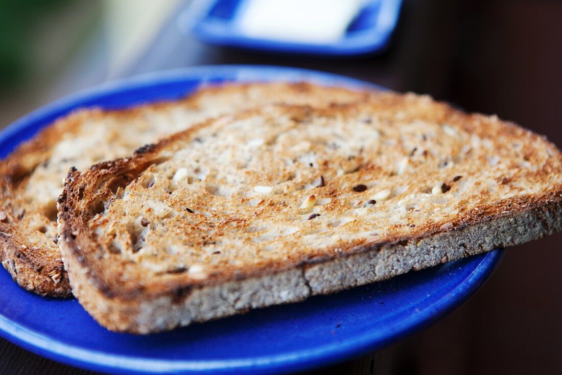 Getoastete Brotscheiben