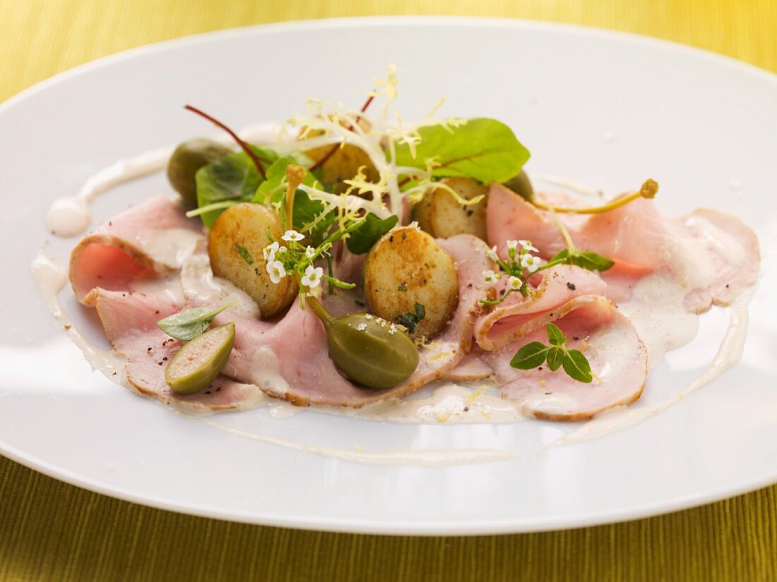 Vitello tonnato (veal in a tuna sauce, Italy)