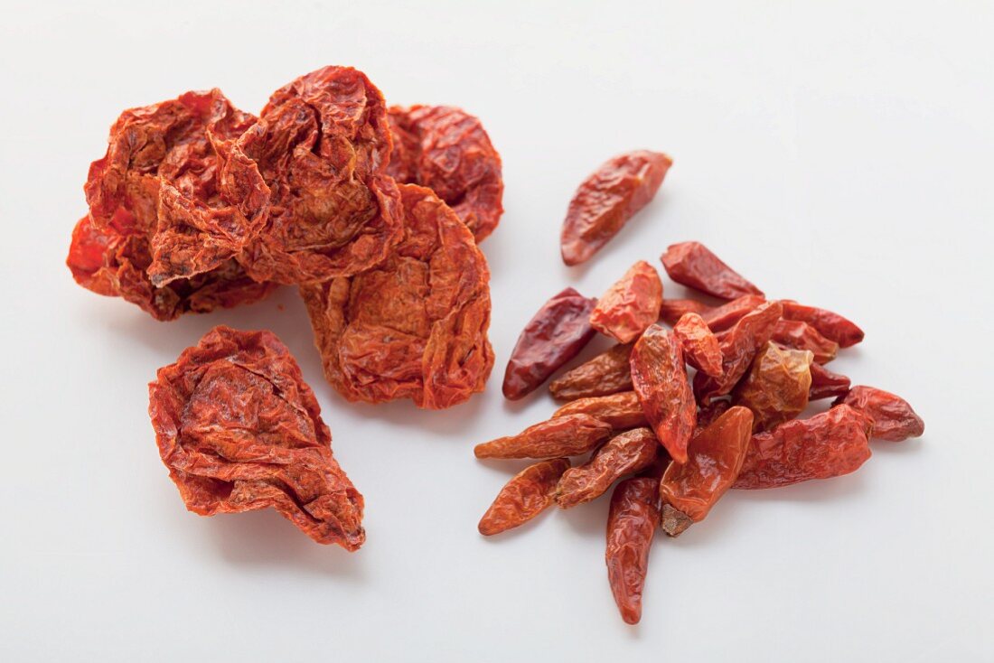 Dried chilli peppers