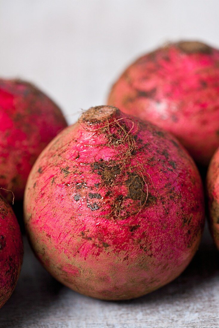 Red radishes