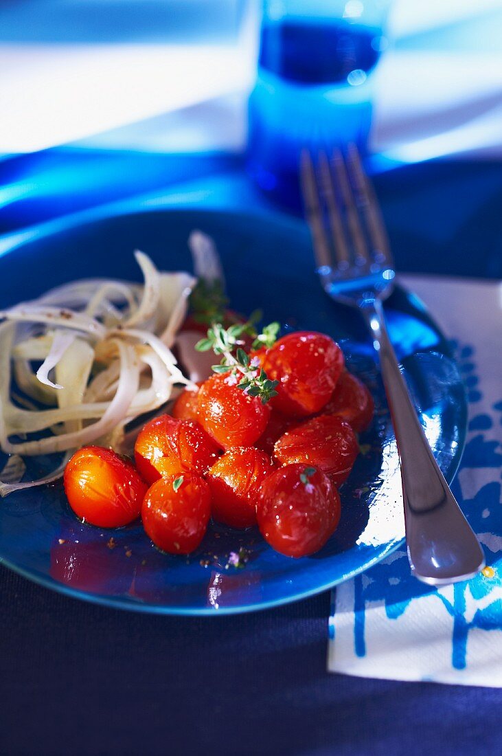 Tomaten mit Fenchel und Pastis