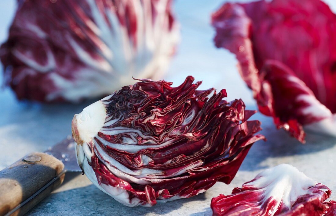 Frischer Radicchio