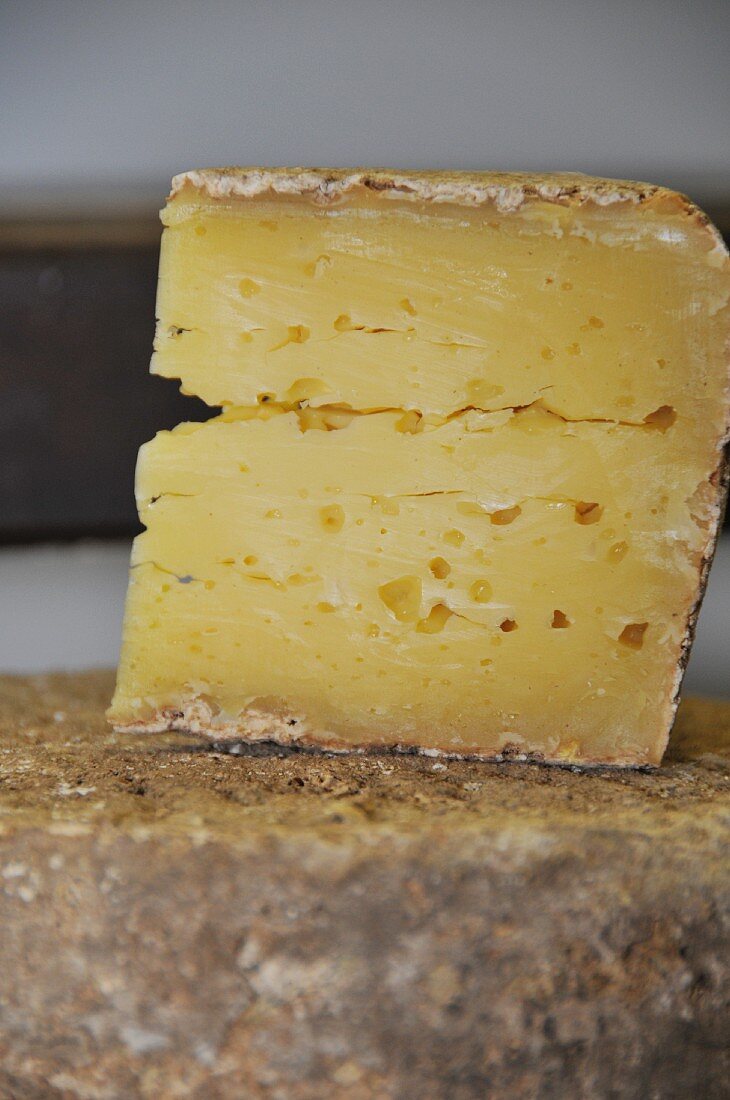 Tomme de Savoie from the Fontaine-Vive dairy (France)
