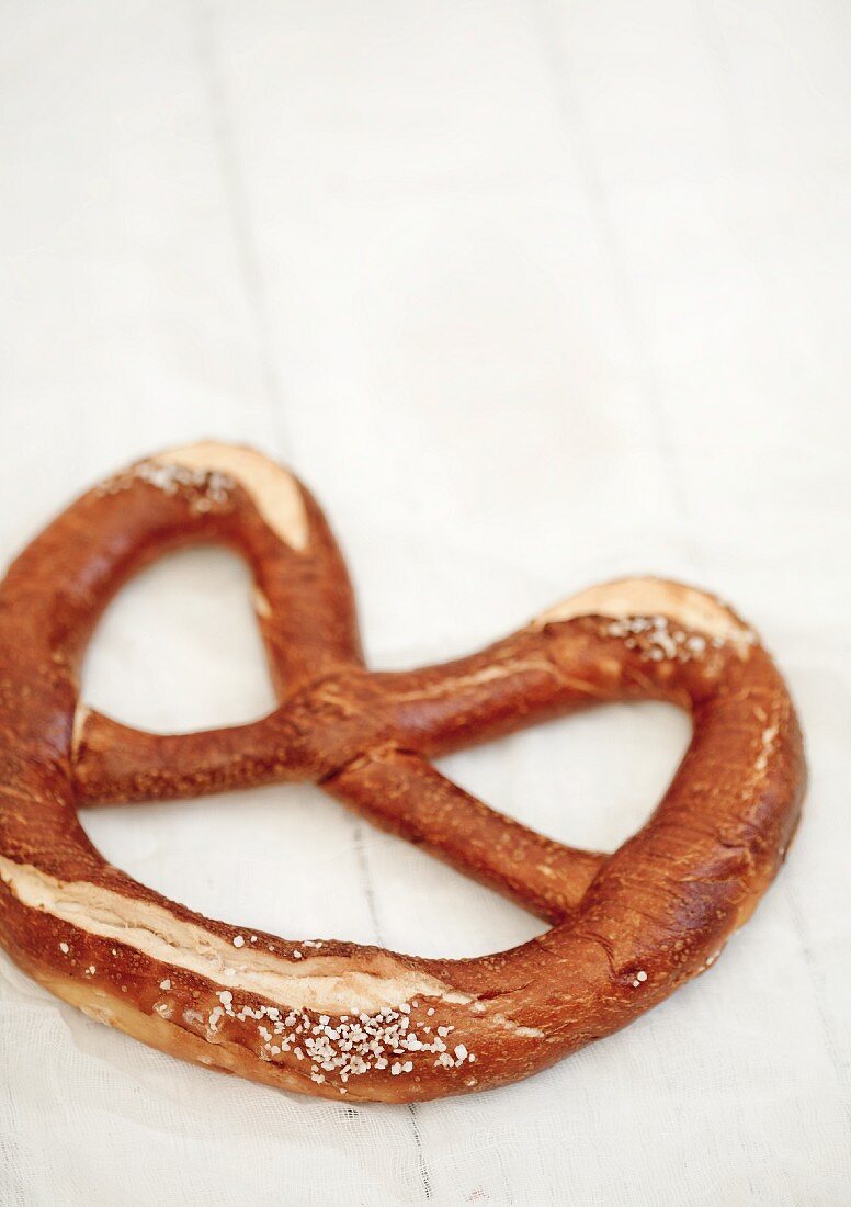 A soft pretzel