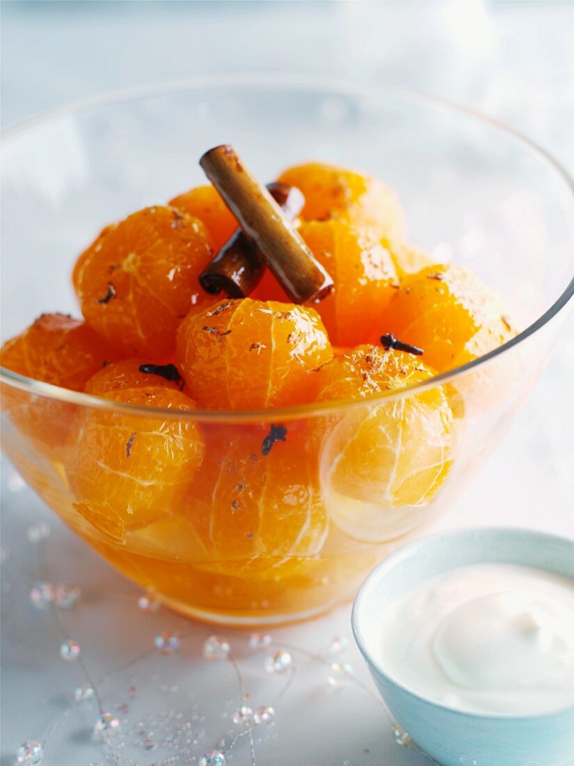 Spiced clementines