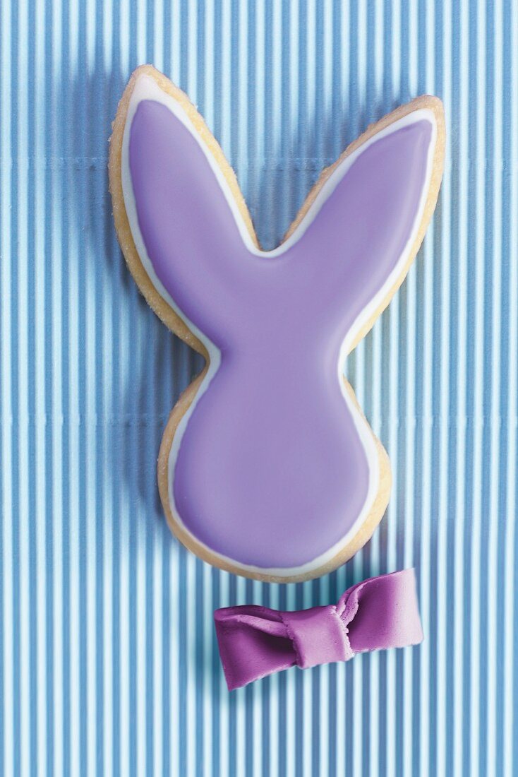 An Easter Bunny biscuit