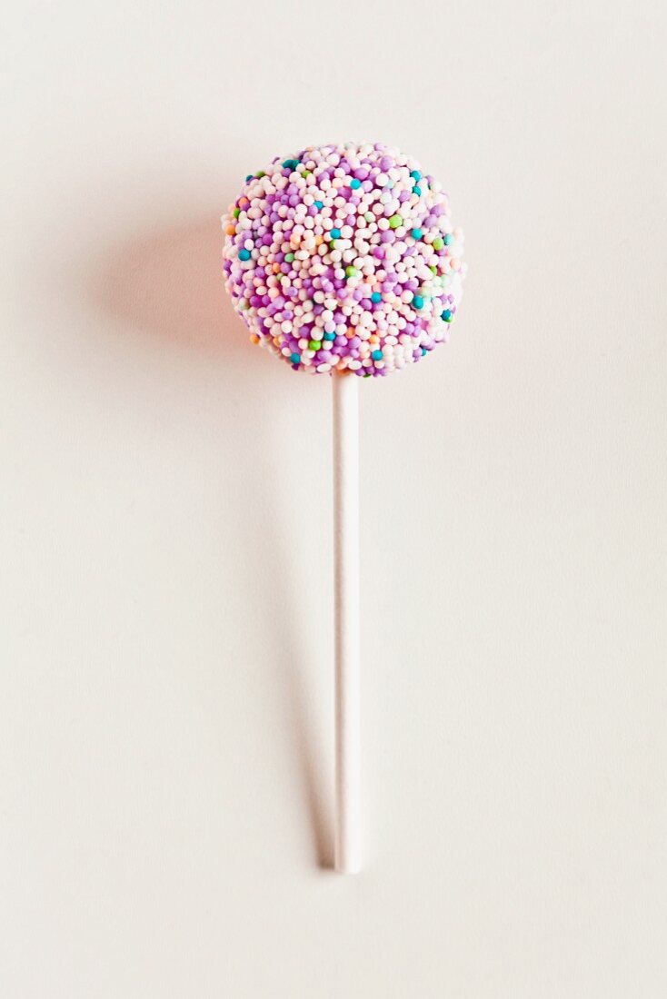 Zuckerperlen-Cake Pop