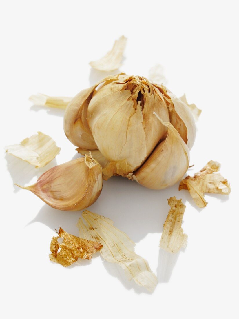 Geräucherter Knoblauch