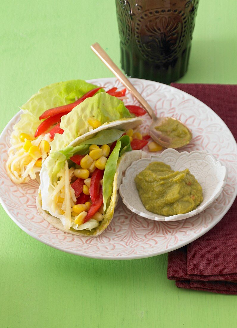 Burritos mit Guacamole