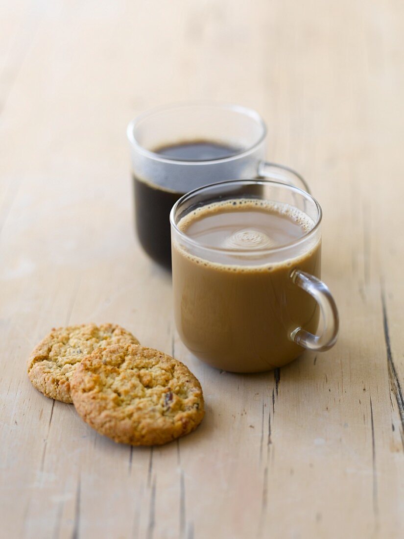 Kaffee und Cookies