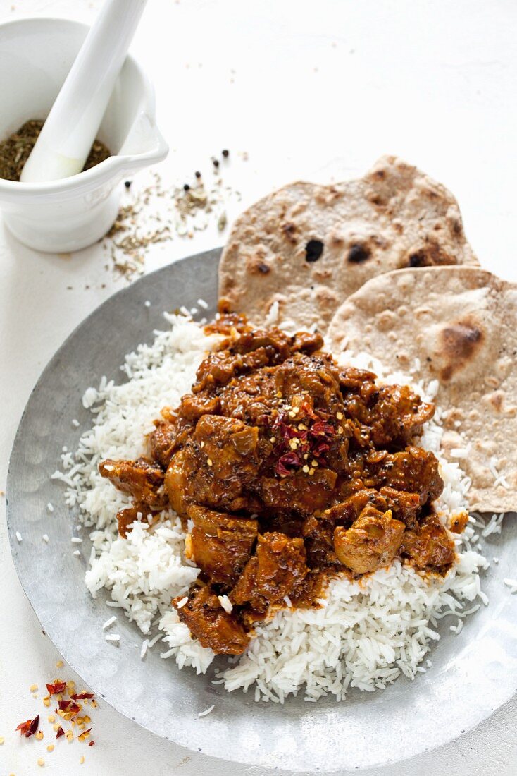 Rogan josg (spicy lamb dish from Kashmir)