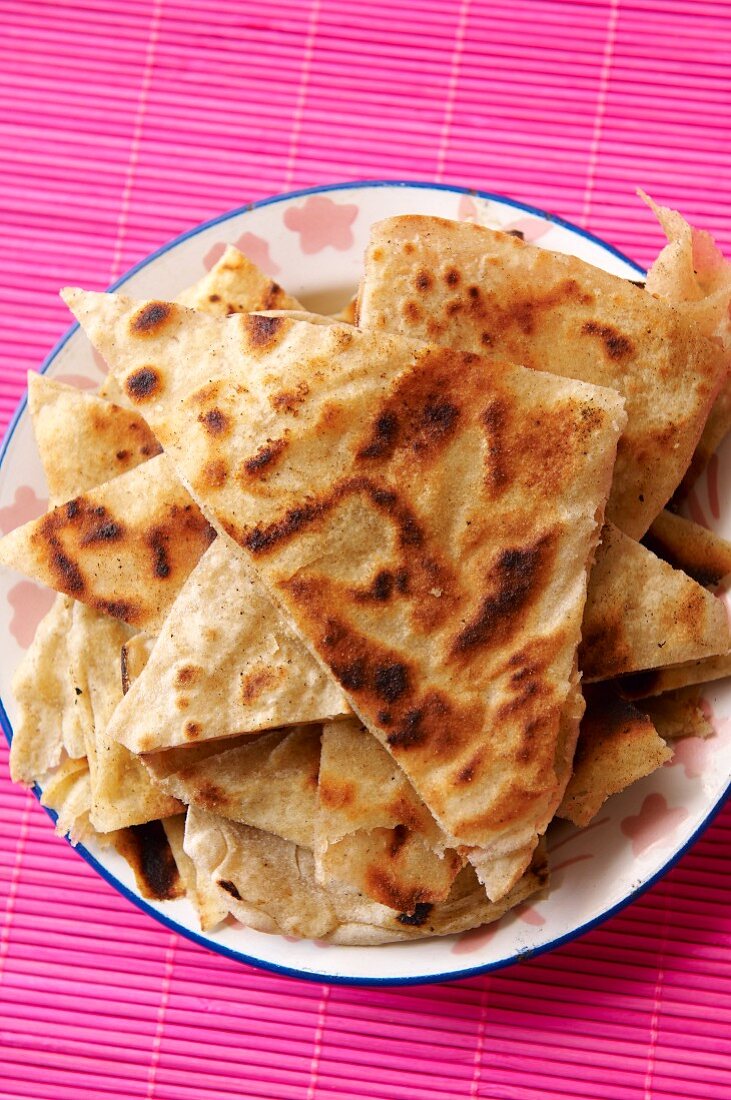 Paratha (unleavened Indian bread)