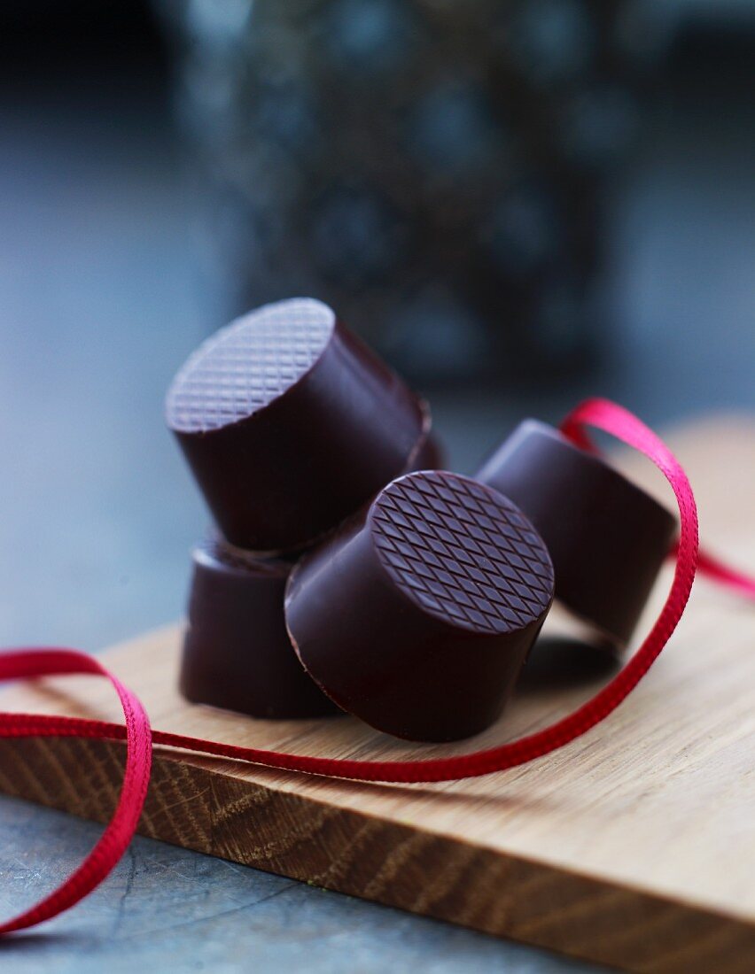 Chocolate sweets for Christmas