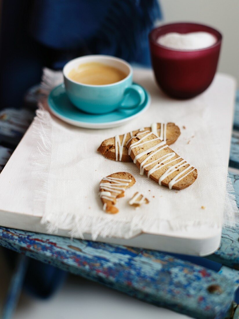 Biscotti und Espresso