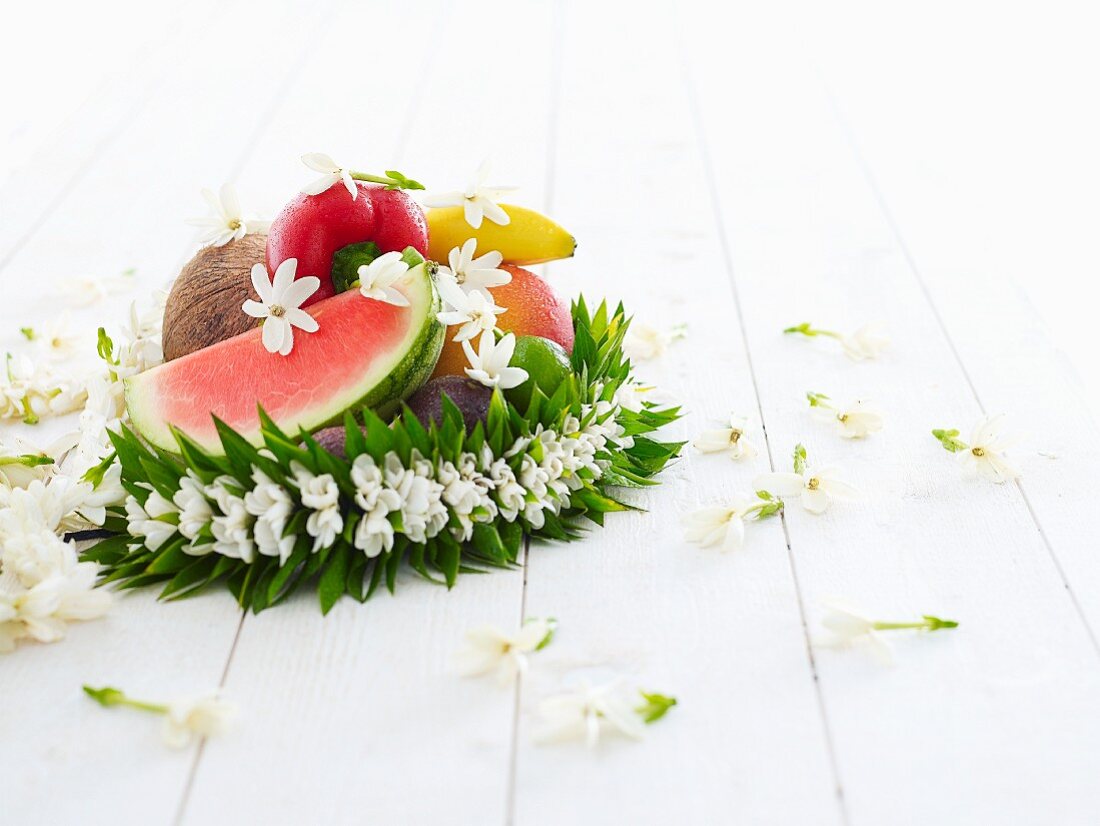 Exotic fruits from Tahiti