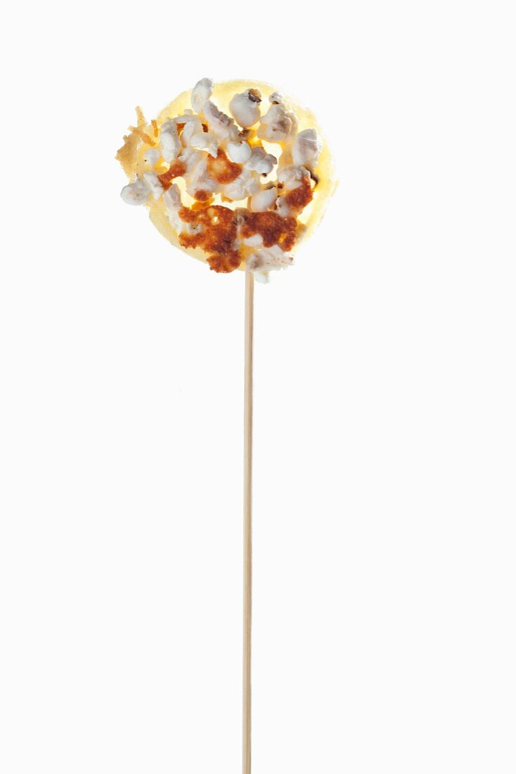Popcorn lollipop