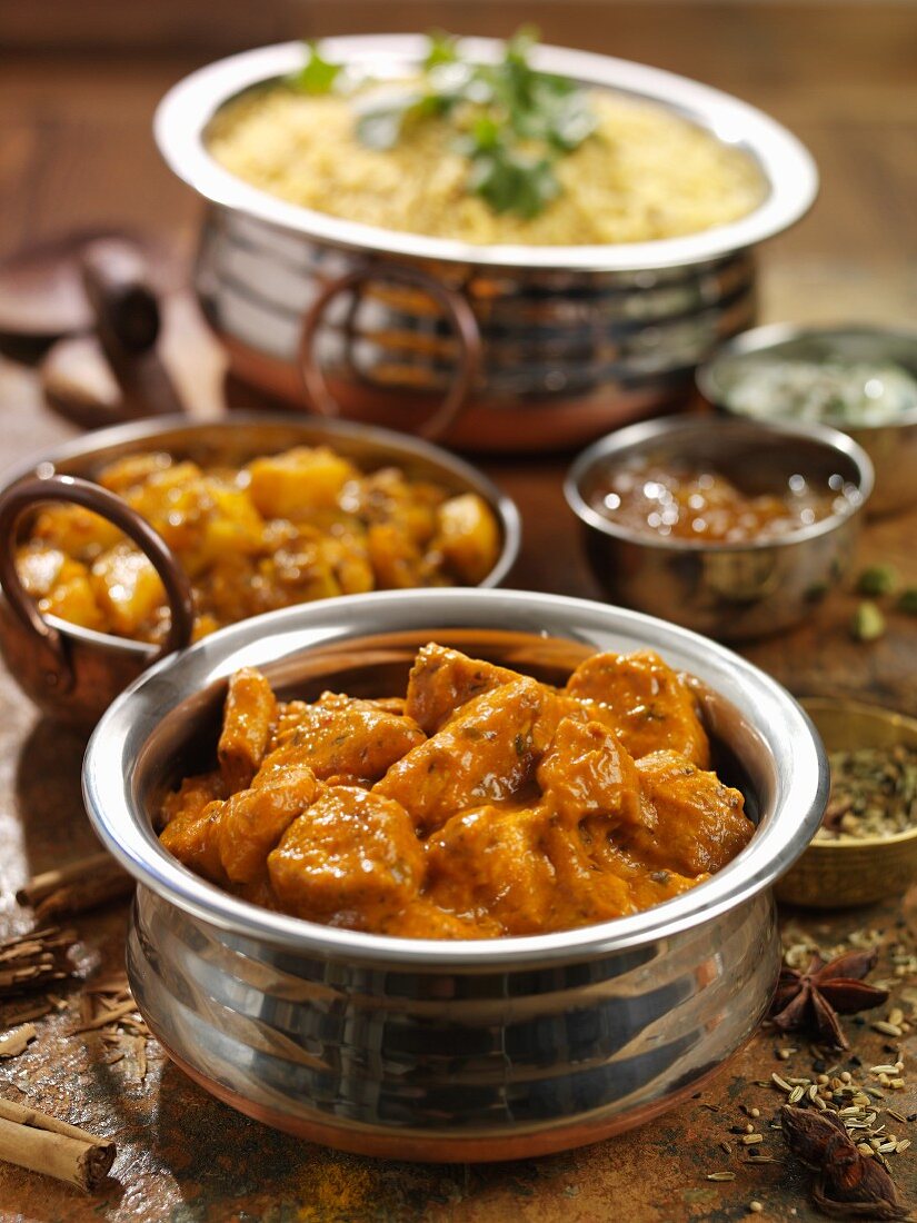 Chicken Tikka with Pilaw (India)