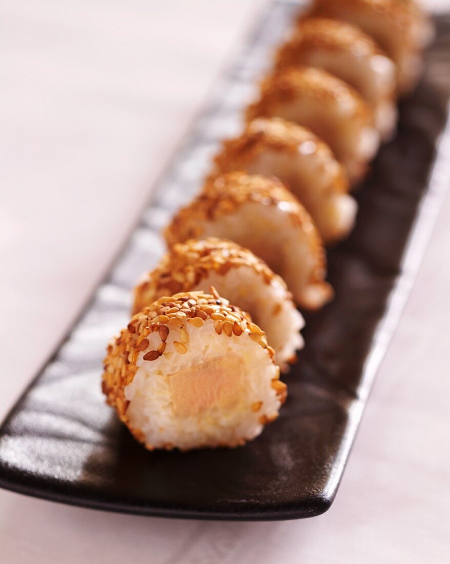 Sushi mit Foie Gras