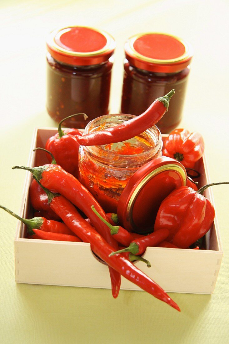 Chilli peppers and chilli preserves