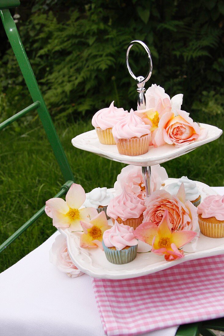 Rosen-Cupcakes