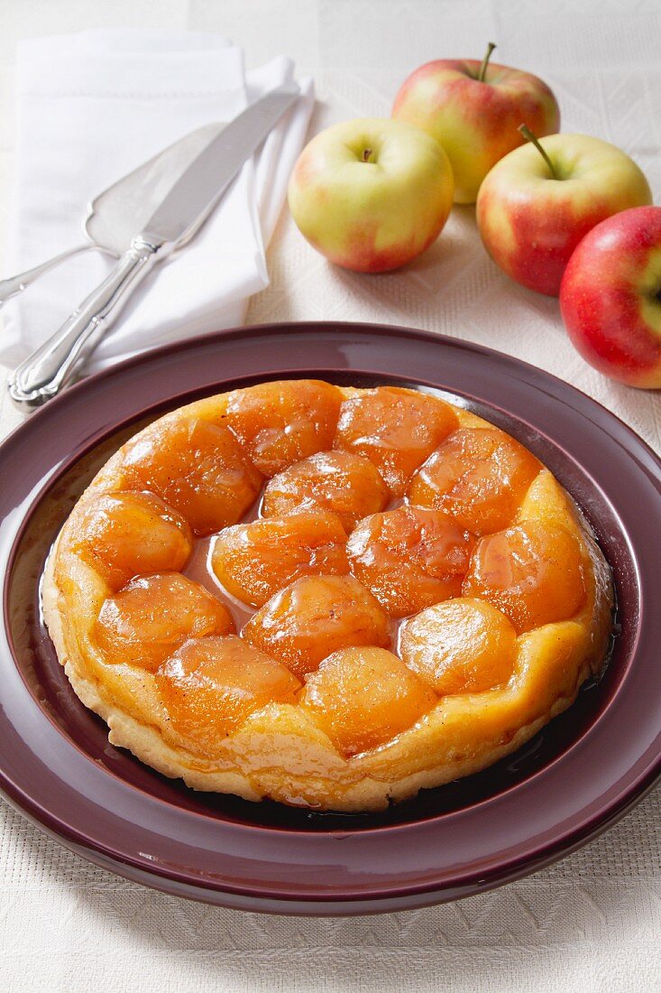 Tarte Tatin (Gestürzter Apfelkuchen)