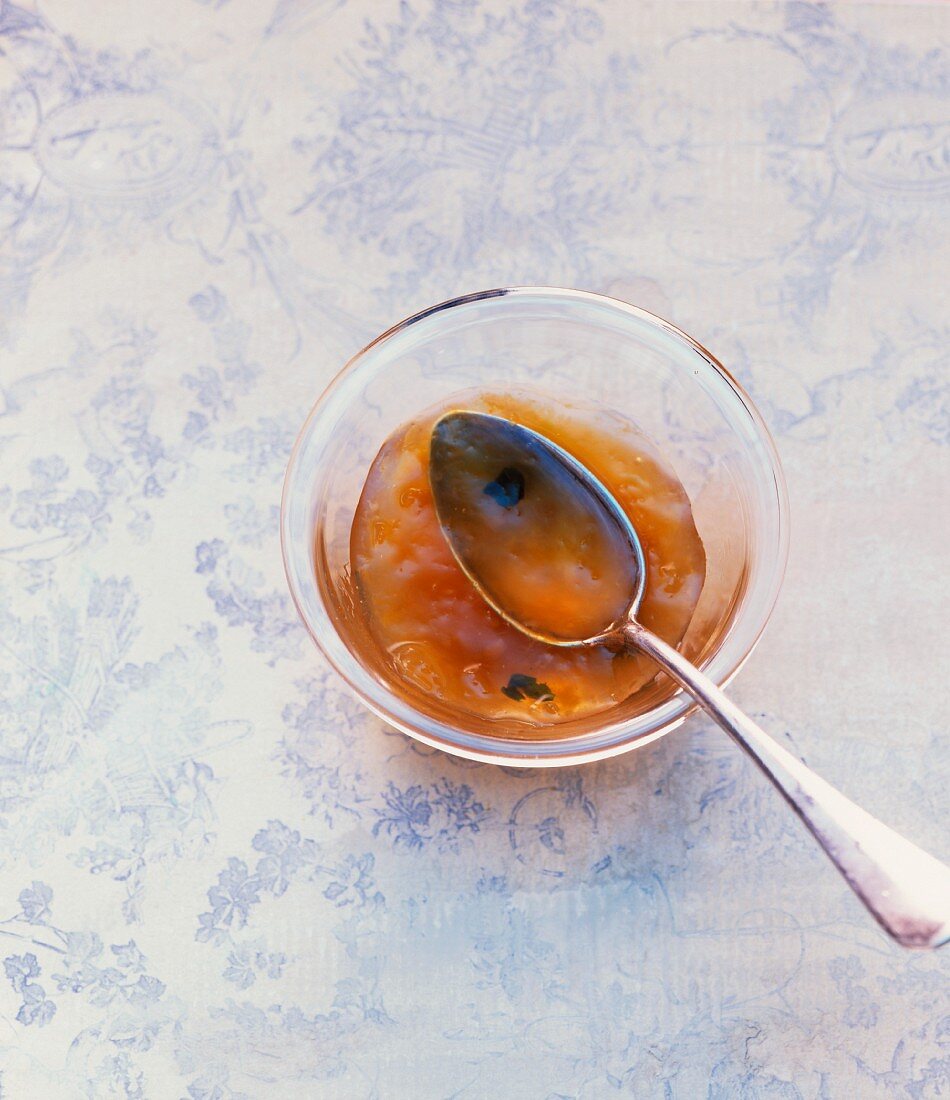 Mango jam with Darjeeling tea
