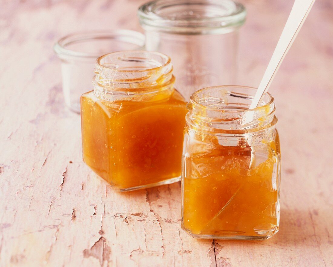 Mango and apricot jam