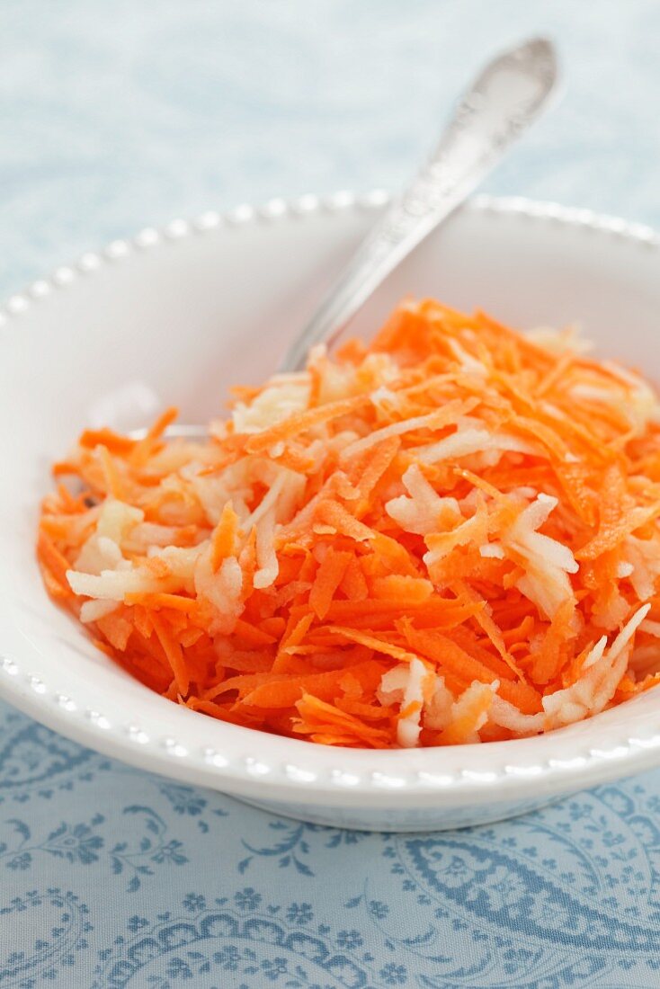 Carrot and apple salad