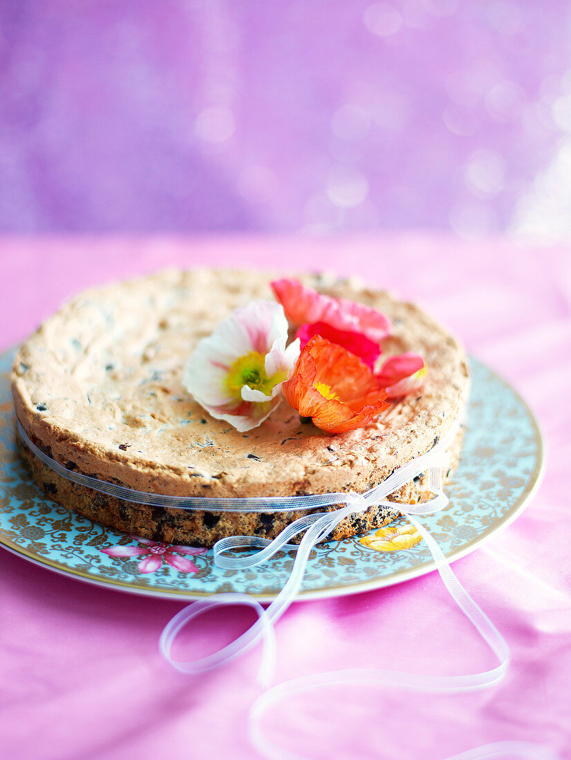 Weihnachtlicher Früchtekuchen