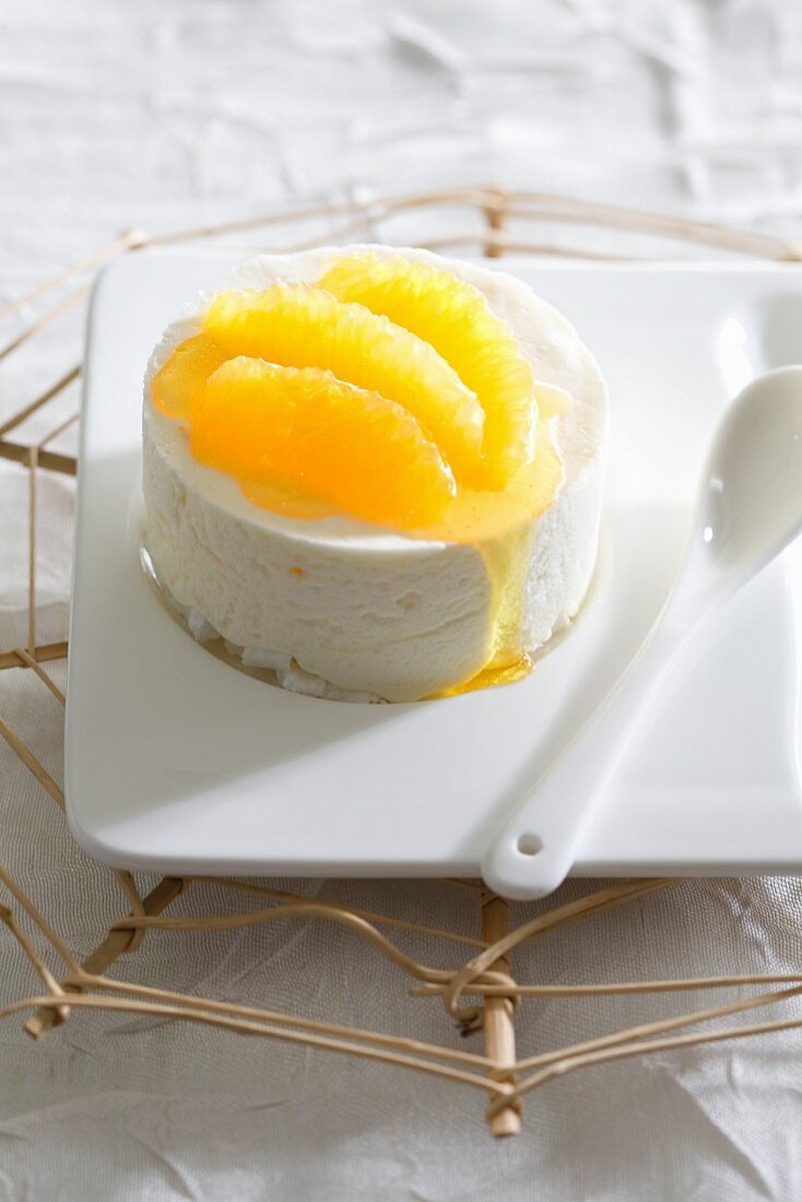 Orangenparfait