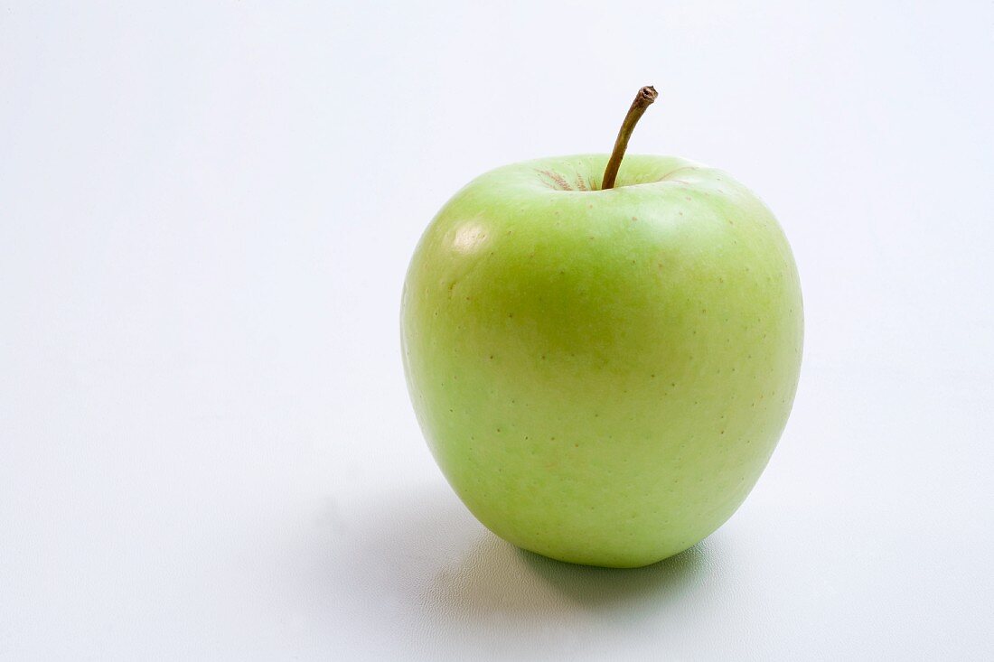 Ein grüner Apfel