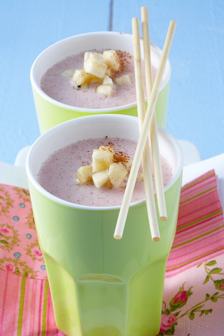 Banana and fig shake