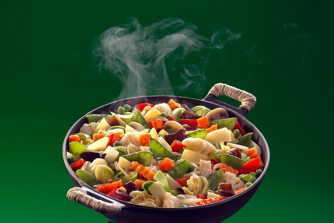 Stir-fried vegetables