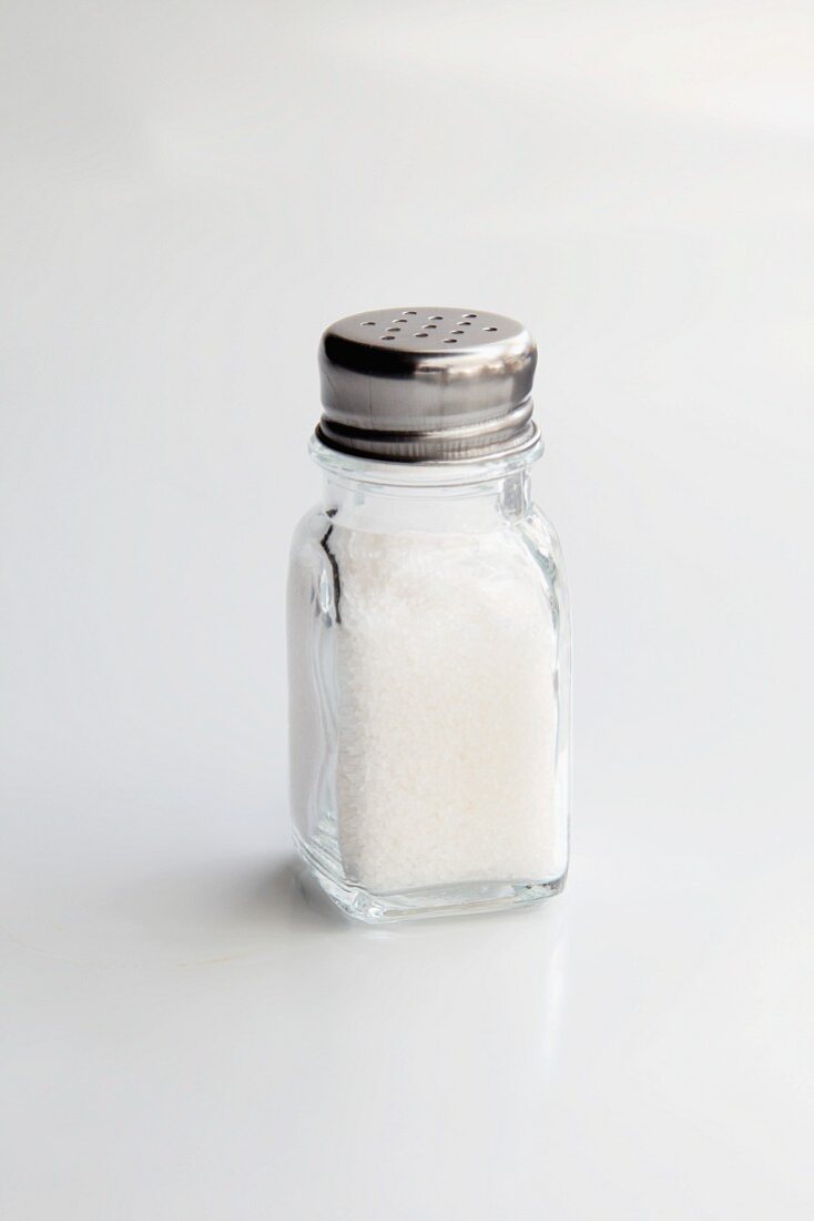 Salt in a salt shaker