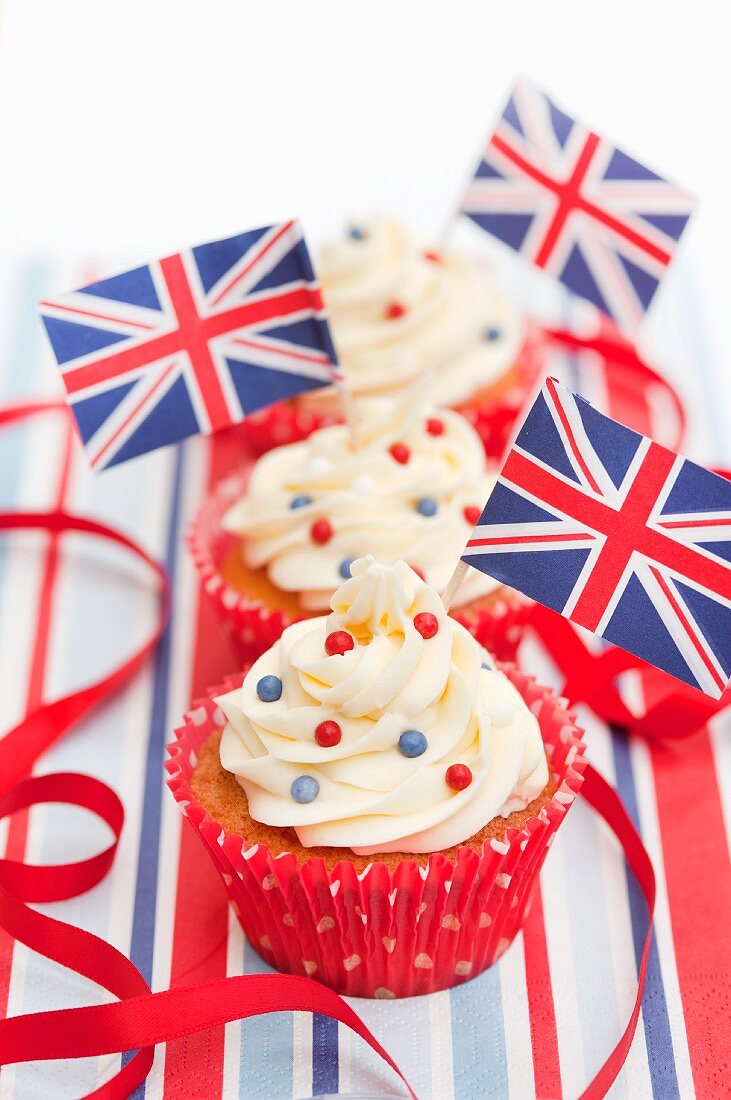 Englische Cupcakes