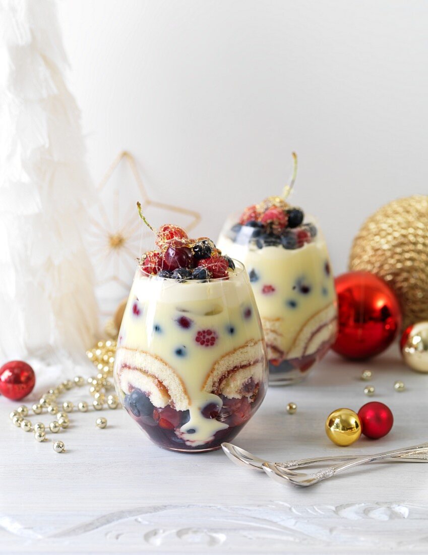 Christmas trifle