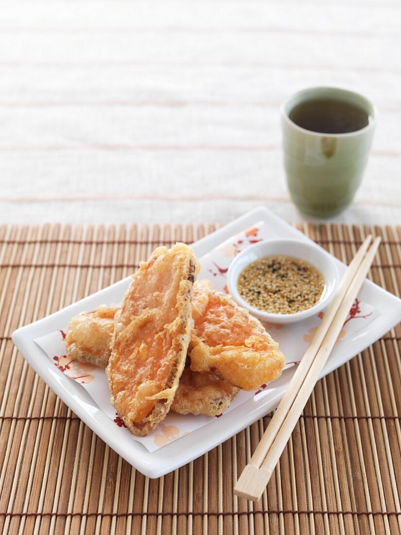 Sweet potato tempura (Japan)