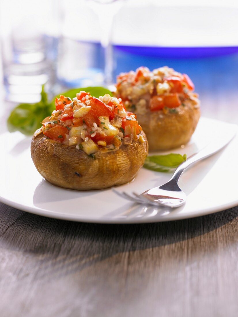 Stuffed mushrooms