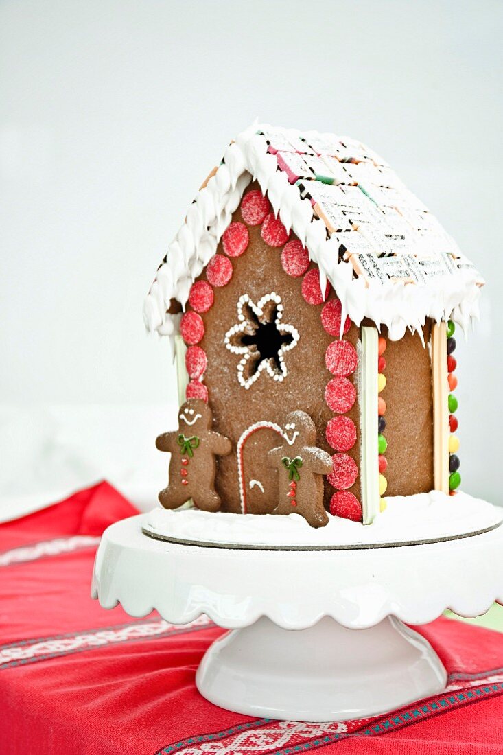 A gingerbread house