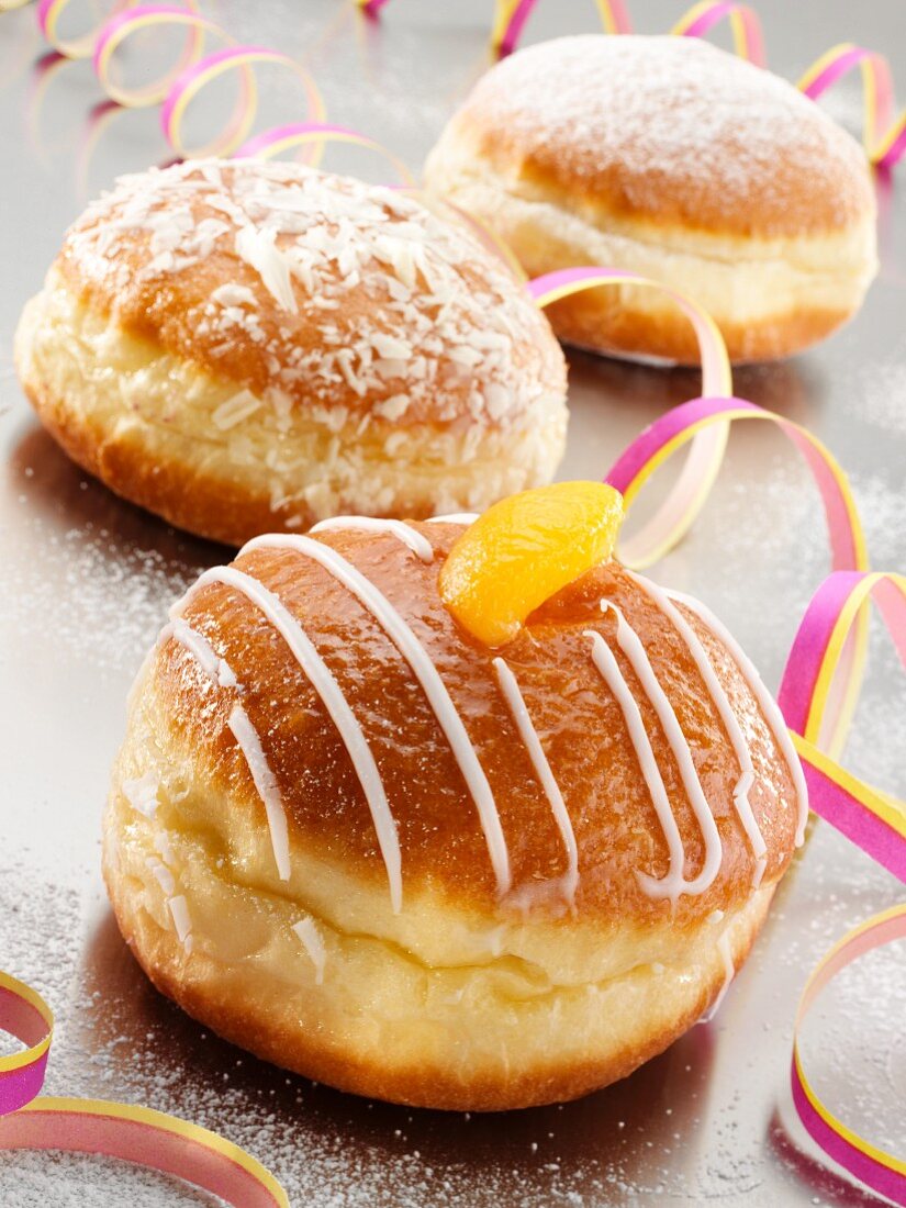 Decorated doughnuts