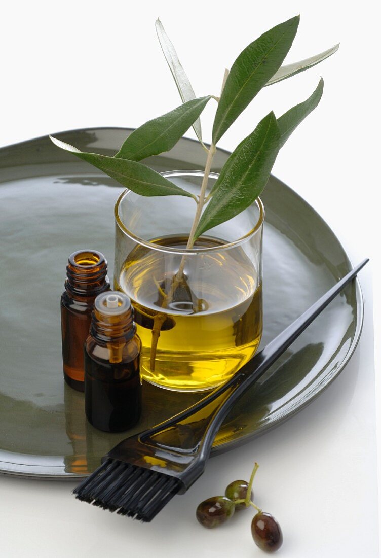Olivenöl als Haarpflege